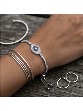 Evil eye bracelet